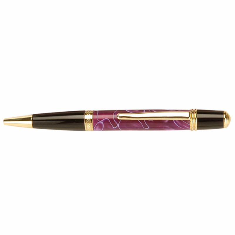 Acrylic Pen Blank - 3/4" x 3/4" x 5" - Color:Purple Haze